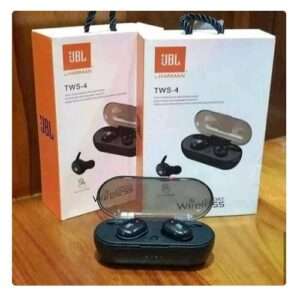 Jbl Wireless Bluetooth TWS-4 Earbuds Wireless Airpods, Bluetooth 5.3 Headphones In Ear, Bluetooth Earphones With Built-in Microphone
